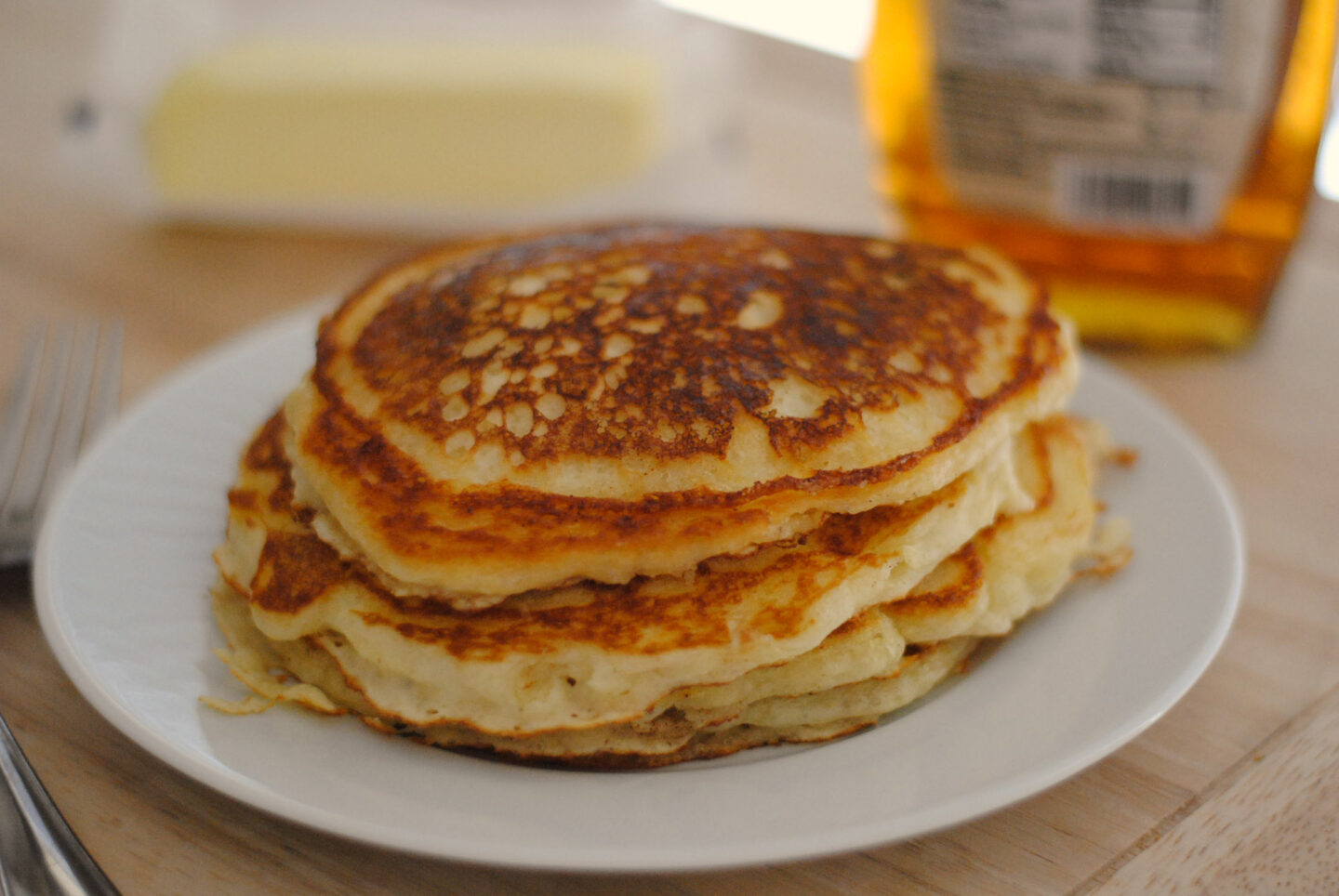 Pancakes Con Suero De Leche (Buttermilk)