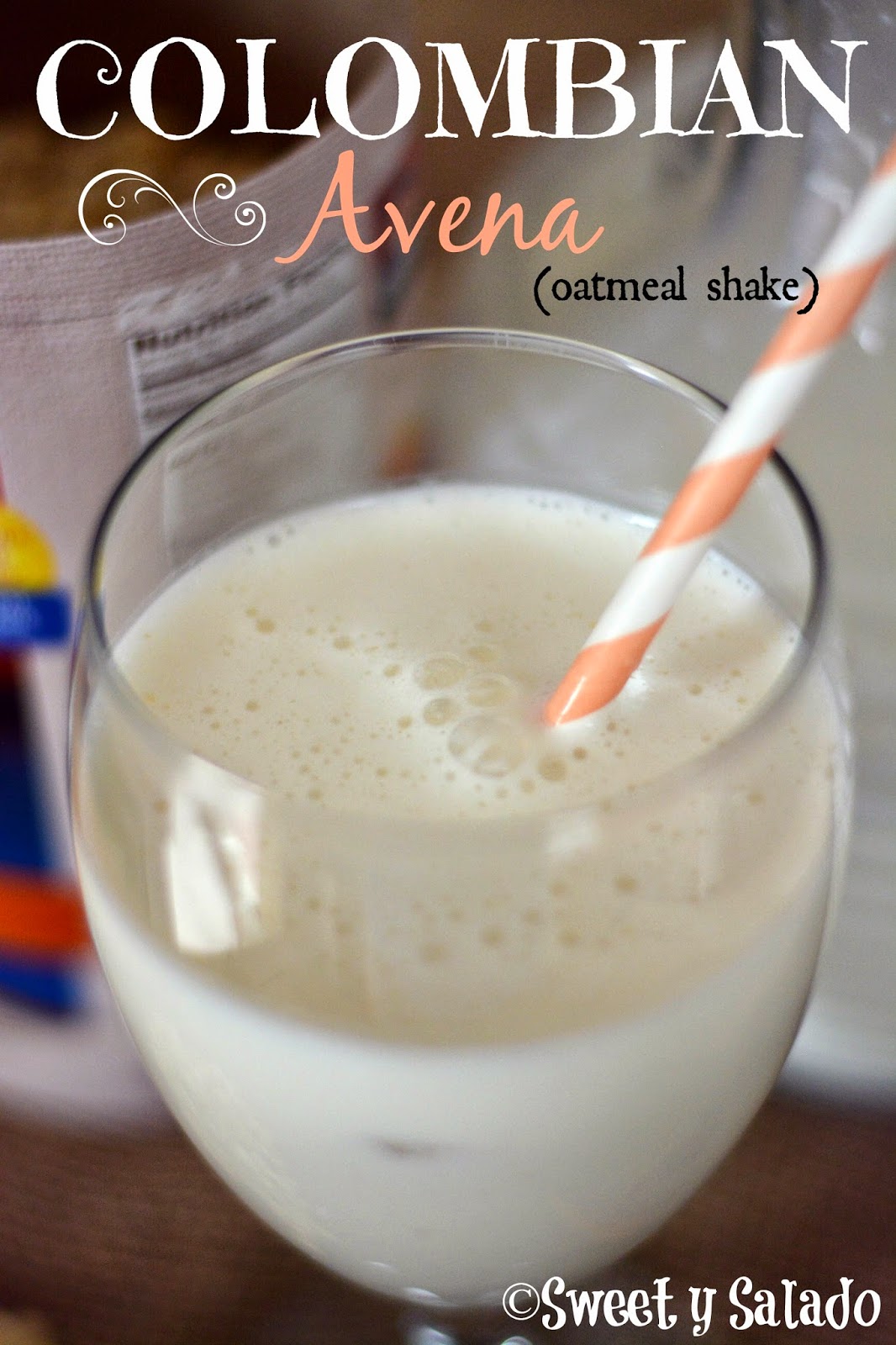 Colombian Avena (Oatmeal Shake)