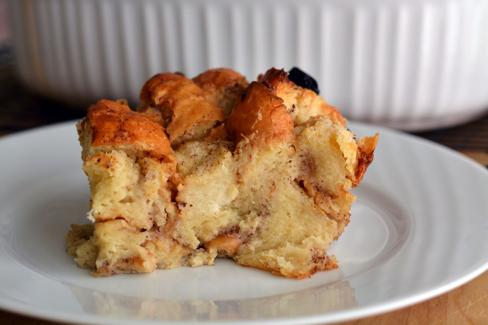 Belizean bread pudding