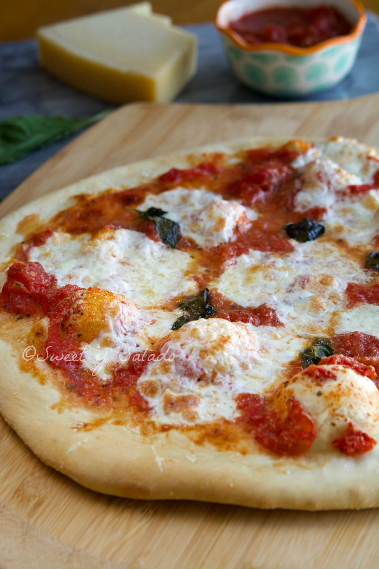 Arriba 75+ imagen pizza margherita receta - Abzlocal.mx