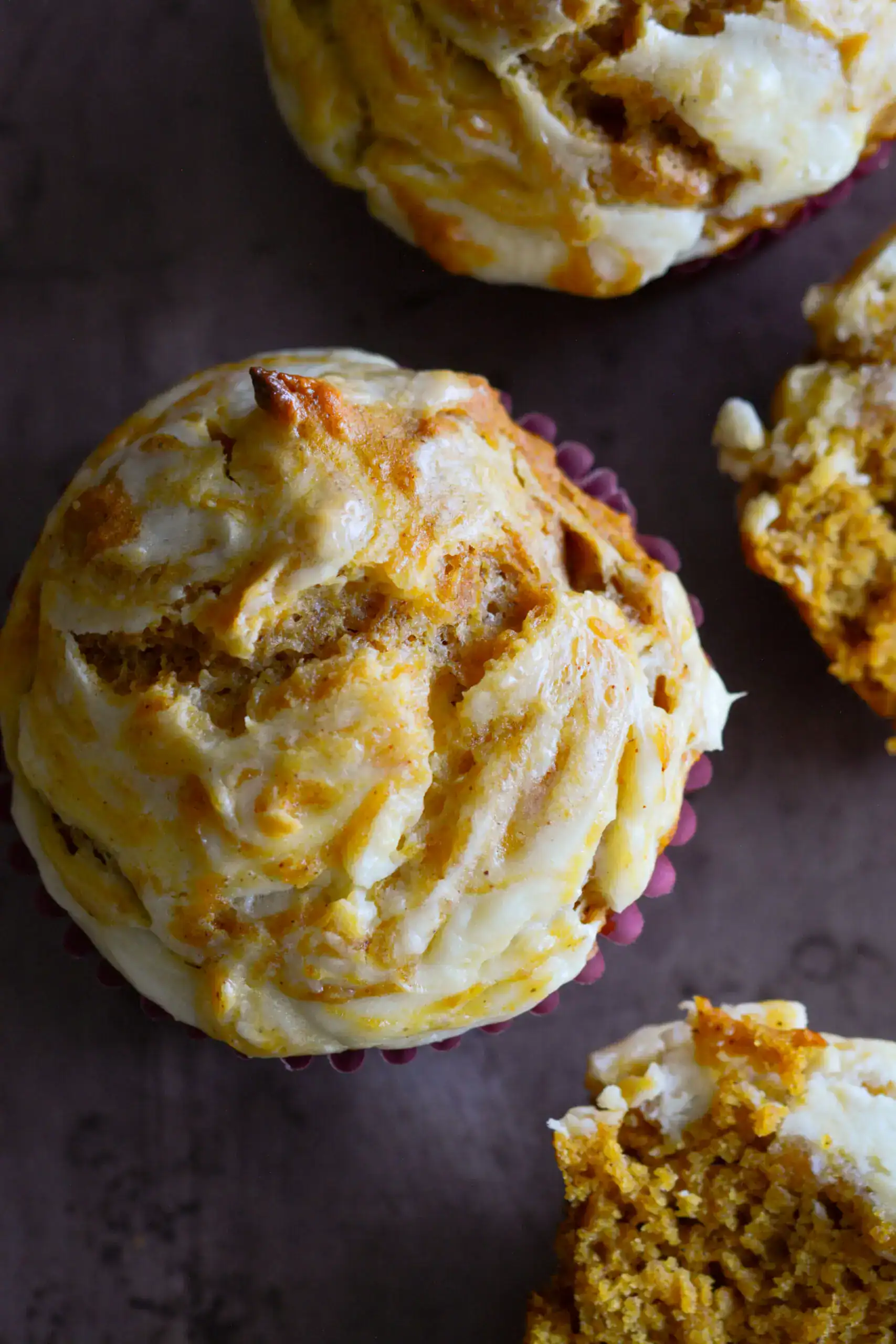 Pumpkin Cream Cheese Muffins